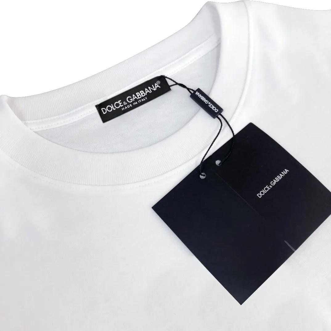 Dolce&Gabbana 2024 Classic T ， Breathable ， ， ！ Same Style ：White Black Size：S M L XL